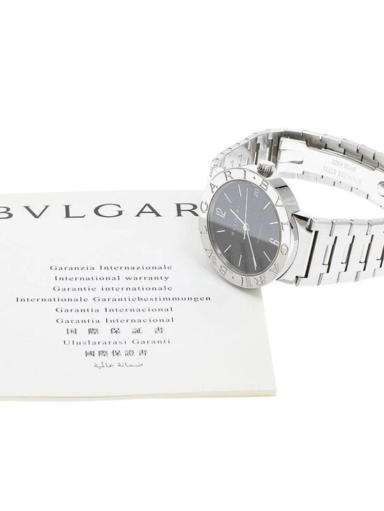 BVLGARI BVLGARIBVLGARI BB33SS Date black Dial Automatic Men\'s Watch_949114